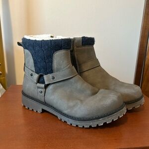 Apres Women's Jewel Charcoal moto style Boots